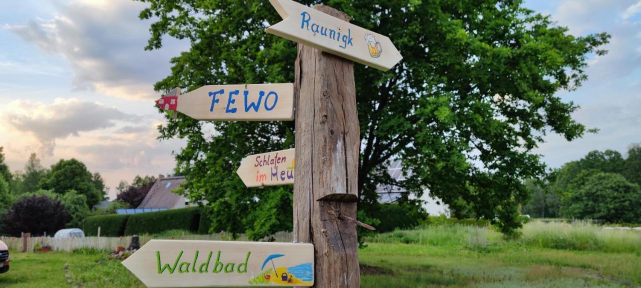 Ferienwohnung & Campingplatz Vor Dem Berg Heideblick 外观 照片